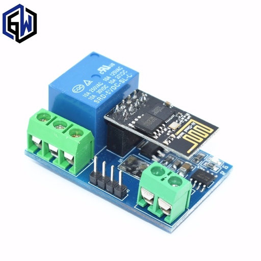 [32812243370-TW] ESP8266 5V WIFI繼電器模塊事物智能家居遙控開關打開電話應用