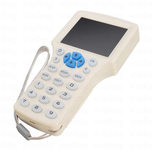 [32821814512-TW] 125KHz /13.56MHz USB RFID複印機讀取器克隆器英語10頻率智能卡RFID DEPLICATO