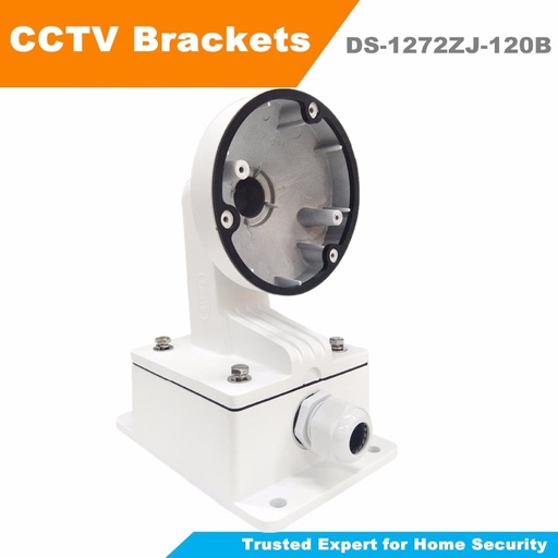[32826921968-TW] 在庫存的CCTV壁掛支架DS-1272ZJ-1220B高質量的CCTV支架中，用於迷你圓頂DS-2CD25XX S