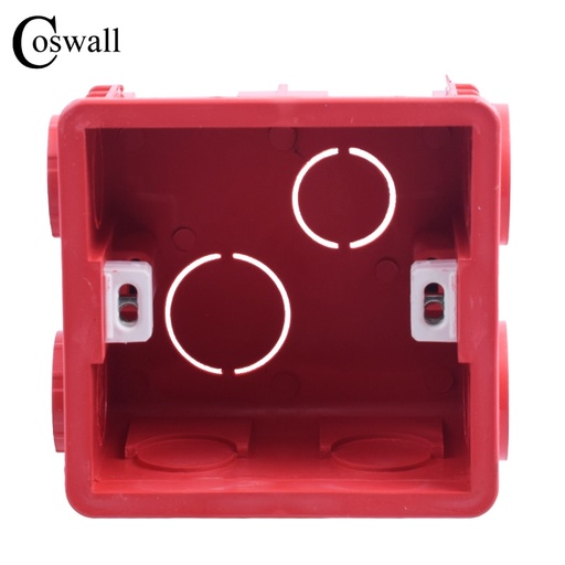 [32836351817-TW] Coswall專利設計牆內部安裝盒背面盒86*83*50mm，86mm*86mm標準w