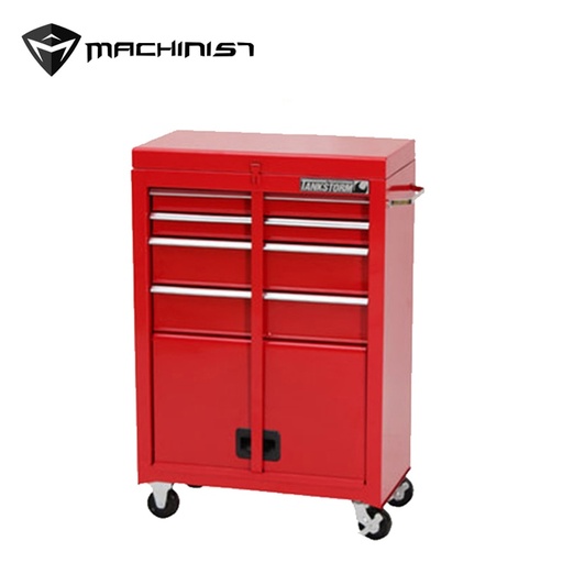 [32860045246-TW] 帶有2個抽屜的自動汽車維修工具工具包多功能手推車工具機櫃配件