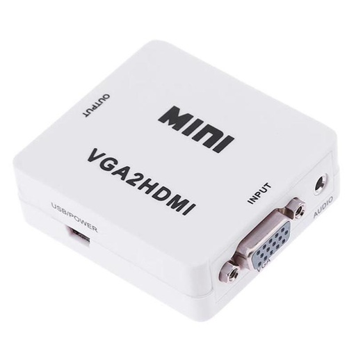 [32879992792-TW] 合金HDMI到AV/RCA CVBS適配器1080p視頻轉換器VGA2HDM適配器轉換器盒hdmi to av