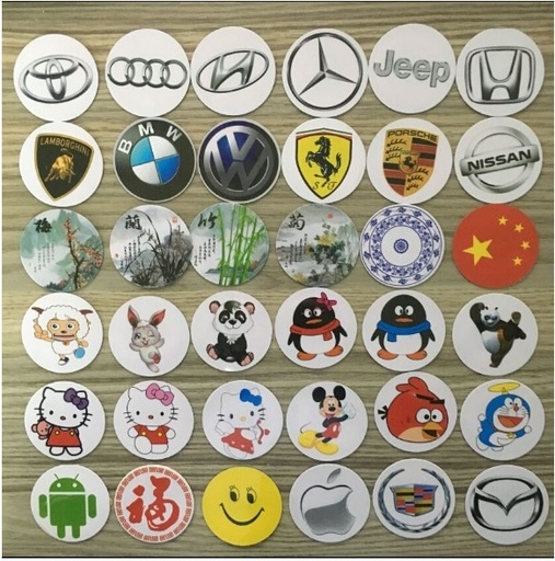 [32885141051-TW] 50pcs RFID 125KHz T5577 EM4305貼紙可寫的反金屬干擾副本標籤接近卡L
