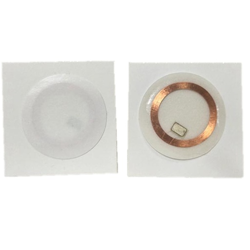 [32892988211-TW] 100pcs rfid 125kHz em id tk4100自粘貼標籤標籤標籤