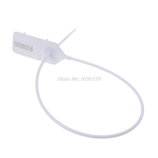 [32944337016-TW] 50pcs 0-50 DIY尼龍電纜綁紮緊密的安全電線物流自鎖密封OCT1010