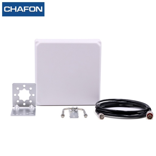 [CFRA5003-TW] 5.5dbi 902〜928MHz圓形UHF RFID芯片和天線，帶有N女性連接器，用於停車場