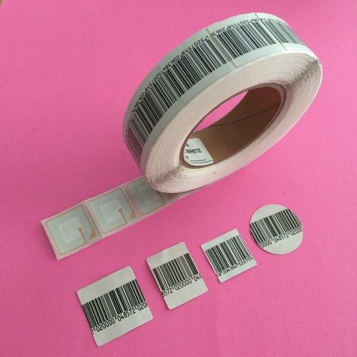 [EASLABEL4X4-TW] EAS Anti-theft tag barcode 8.2MHz label sticker for supermarket