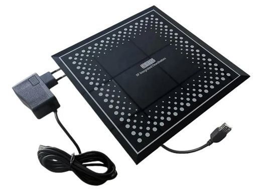 [eas_Deactivator_HR_904_RF-TW] DC15V購物中心8.2MHz EAS RF軟標籤停用RF數字玻璃墊停用抗盜竊警報傳感器21.9*21.9厘米