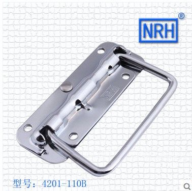 [hard08-TW-TW] 納匯加厚彈簧折疊把手 工具箱活動提手 木箱環提手工業設備箱把手