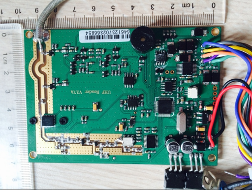 [HY107M-TW] RFID UHF Reader Writer Module EPC 96-bit Anti-collision RS232 SDK C# VB Ext Antenna