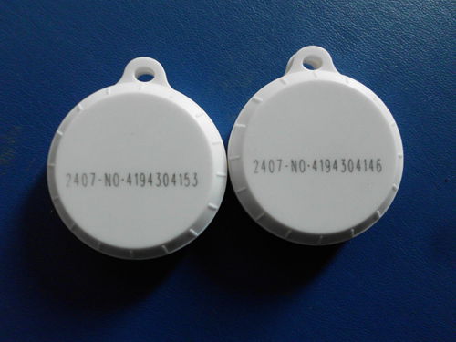 [KL2704C-TW] NEW RFID Active Tag 2.4G Long Range Key Ring Type Built-in Battery Rugged Waterproof