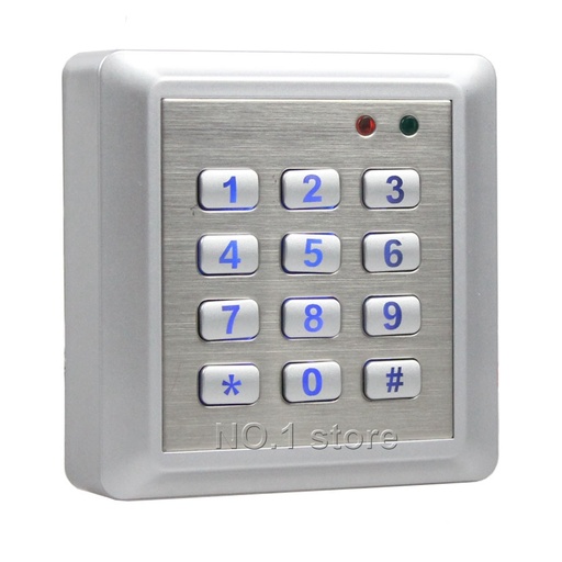 [KL8618AK-TW] 8618AK Stainless Waterproof Access Control RFID 125KHz with Keypad Silver 500 User 
