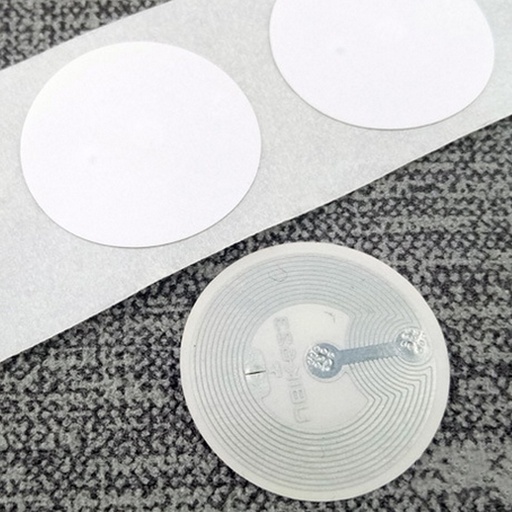[NTAG25M-TW] RFID NFC標籤貼紙13.56MHz ISO14443A NTAG標籤標籤25mm