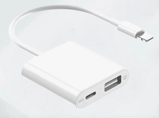 [OTG2USB1-TW] IC-3959 蘋果OTG轉接頭+充電二合一 lightning轉USB 手機/平板通用 USB3.0 支援ios13