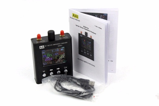 [RFANALYZER-TW] 2018新的英語Verison N2061SA UV RFID矢量阻抗天線分析儀1.1MHz-1.3GHz（升級V v