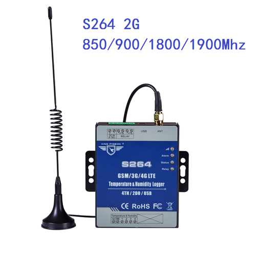 [S264-TW] GSM/3G/4G溫度和濕度監測（S264）