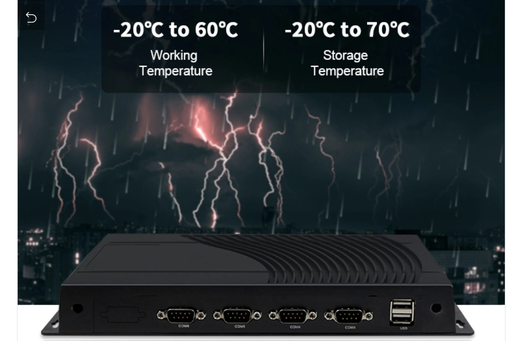 [SENKE101118570021-TW] 鋁合金內置於GPIO RS485 Quad Core 1.8GHz RK3288 RK3399 Android無風扇工業計算機12V
