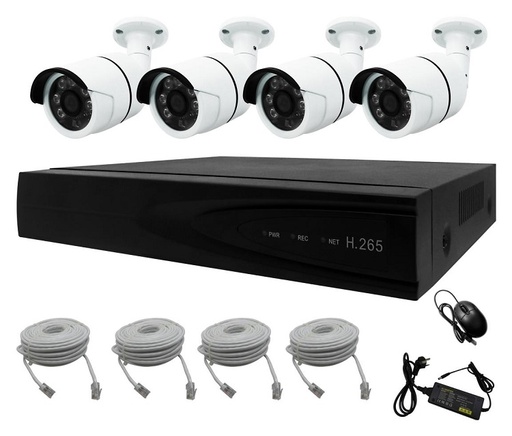 [SNH04P-20EAB30-TW] NVR Kit 4 CH for CCTV Security PoE IP Network