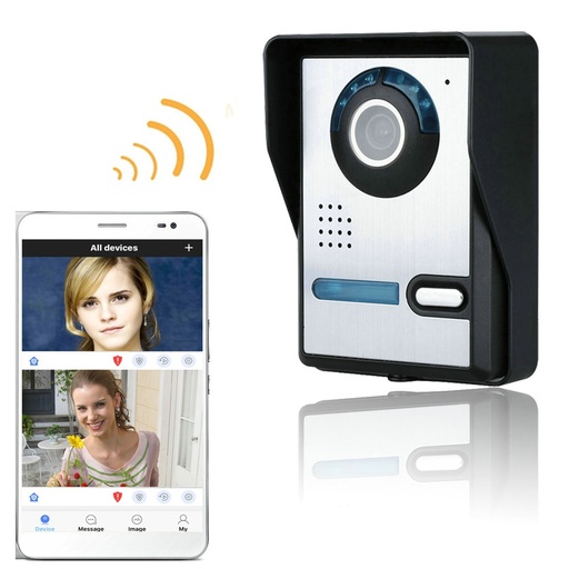[SYWIFI011-TW] Mountaine Wireless WiFi視頻門電話清除夜視防水室外攝像頭與Rain Co