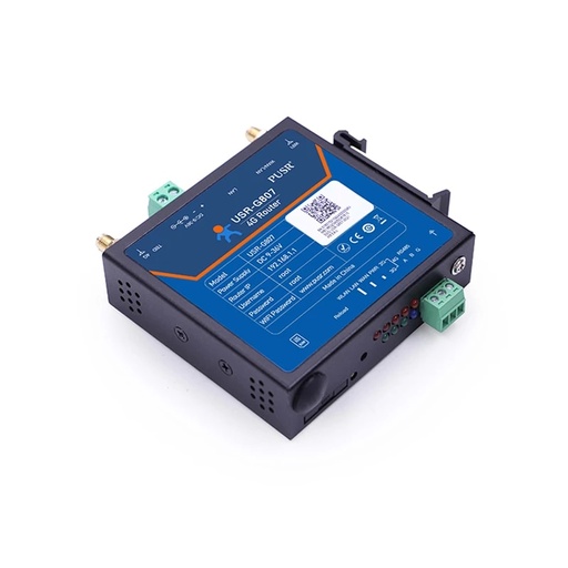 [USR-G807-TW] 串行端口RS485 LAN以太網到4G WIFI轉換器服務器工業4G LTE路由器USR-G807 IoT設備支持Modbus