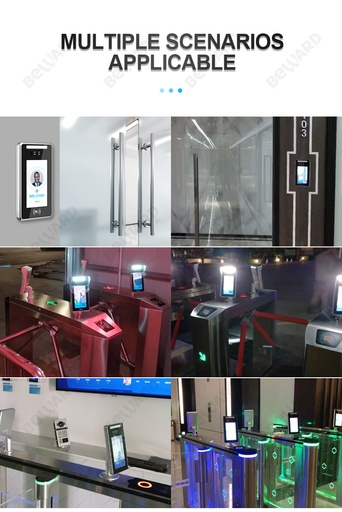 [WCAM101119340168-TW] 系統軟件辦公室員工和時間記錄面部檢測計劃面部識別TCP IP卡訪問控制鎖