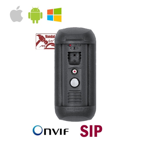 [WCAM101119340366-TW] 真實的2向音頻完整雙工網絡系統Onvif sip voip intercom視頻電話
