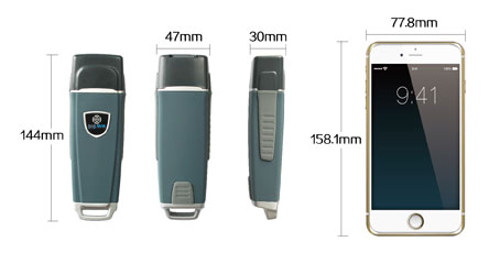 [WM5V3-TW] Rugged RFID 125 KHz Contactless Patrol Guard Tour System USB Waterproof 5V3