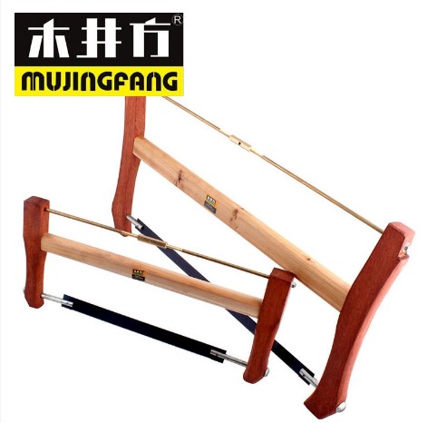 [woodworking saws-TW] mujingfang傳統木工大鋸桃花心木鋸手鋸弓形hacksaw框架木工t