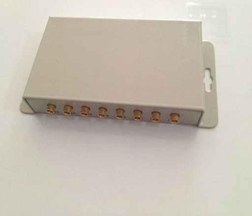 [ZK-RFID909-S-TW] RFID UHF 860-960 MHz智能從屬式多路復用器分配器8天線